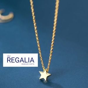✨ 18k Gold Vermeil over .925 Italian
Sterling Silver Mini-Star Necklace🤩TRENDY